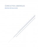 Conflictos laborales