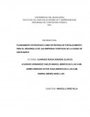 Planeamiento estrategico como estrategia para el fortalecimiento de las empresas turisticas de la ciudad de Santa Marta