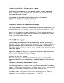 Desplazamiento lineal y desplazamiento angular