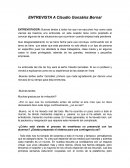 Entrevista Sociologia