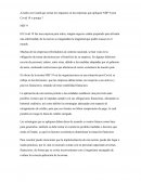 Cuáles cree usted que serían los impactos en las empresas que apliquen NIIF 9 post Covid 19 y porque ?