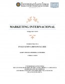 MARKETING INTERNACIONAL. TEORICO PRACTICA