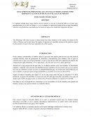 USO Y APROVECHAMIENTO DEL AGUA PLUVIAL EN EDIFICACIONES COMO RESPUESTA A LA ESCACES DE AGUA EN EL VALLE DE MÉXICO