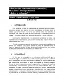 CLÁSICOS DEL PENSAMIENTOS PEDAGÓGICO MEXICANO