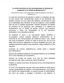 La crisis económica en las microempresas en tiempos de pandemia en la Ciudad de Monterrey N.L