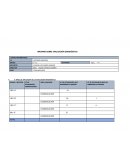 INFORME SOBRE EVALUACIÓN DIAGNÓSTICA