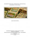 MEJORAMIENTO ESTRUCTURAL, ORGANIZACIONAL Y PROCESOS PARA LA MICROEMPRESA “LACTEOS CERINZA”
