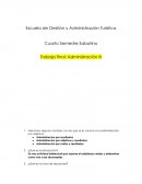 Gestión y Administración Turística