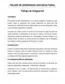Taller de Diversidad Sociocultural, Trabajo Final de Integración