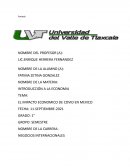 EL IMPACTO ECONOMICO DE COVID EN MEXICO