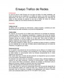 Ensayo trafico de redes
