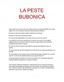 La peste bubonica