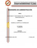 Actividad 3. Actividades de un Ingeniero en Administracion