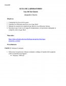 GUIA DE LABORATORIO Ley de los Gases