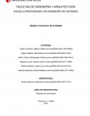 Sistema Conversor de Unidades