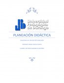Planeación Didáctica