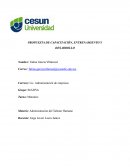 PROPUESTA DE CAPACITACIÓN, ENTRENAMIENTO Y DESARROLLO