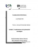 Planeación estratégica pizzas ‘Roy