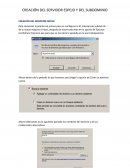 CREACIÓN DEL SERVIDOR ESPEJO Y DEL SUBDOMINIO