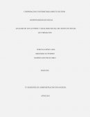 ANALISIS DE LOS ACTORES Y REALIDAD SOCIAL DEL PROYECTO SOCIAL DE FORMACION