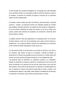 PERSONAS EN DERECHO ROMANO. Página 1