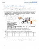 Movimiento del proyectil