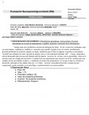 Evaluación Neuropsicológica Infantil