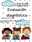 Jardín de Niños “Sigmund Freud” Evaluación diagnóstica