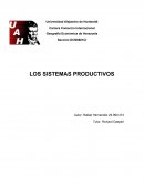 Los sistemas productivos