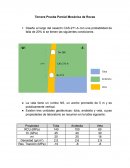 Tercera Prueba Parcial Mecánica de Rocas