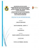 La escuela primaria Juan Sabines Gutiérrez. Diagnóstico docente