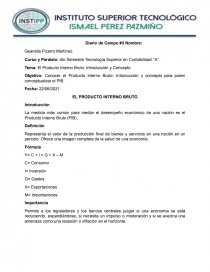 Encuadre de la asignatura, Introducción a la Macroeconomía. Página 6