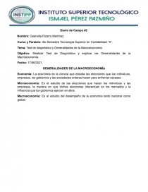 Encuadre de la asignatura, Introducción a la Macroeconomía. Página 4