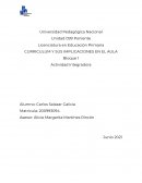 CURRICULUM Y SUS IMPLICACIONES EN EL AULA