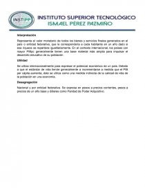 Encuadre de la asignatura, Introducción a la Macroeconomía. Página 12