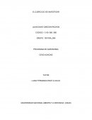 EL EJERCICIO DE INVESTIGAR