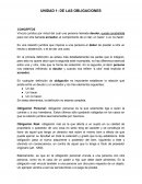 Las obligaciones