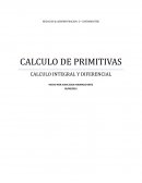 Calculo de primitivas
