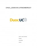 CHILE ¿OASIS EN LATINOAMERICA?