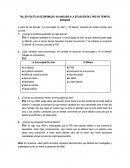 TALLER POLÍTICAS ECONÓMICAS: UN ANÁLISIS A LA SITUACIÓN DEL PAÍS EN TIEMPOS PASADOS