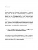 Investigacion modelo econometrico