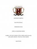 EDUCACIÓN ESPECIAL . DISCAPACIDAD VISUAL