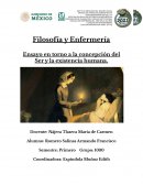 Filosofía y Enfermería Ensayo en torno a la concepción del Ser y la existencia humana