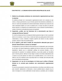 CASO PRÁCTICO: LA COMUNICACIÓN EN GRÚAS INDUSTRIALES DEL BAJÍO. Página 1
