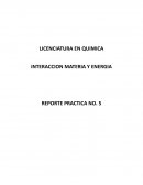 Práctica 5 - INTERACCION MATERIA Y ENERGIA