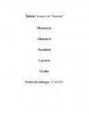 Ensayo de “Demian”