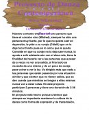 Proyecto Danza Contemporánea