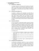 Planamiento estrategico, producto “Hojuelas de papa enriquecidas con Sacha Inchi”