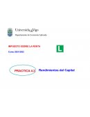 IMPUESTO SOBRE LA RENTA