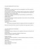 ANALISIS COMPARATIVO COCA COLA